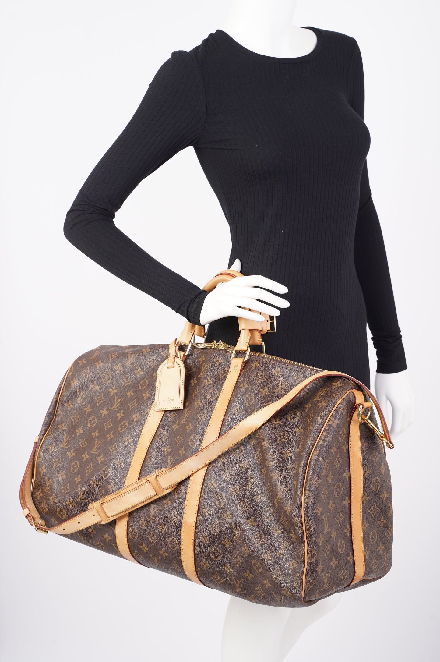 Louis Vuitton Keepall Bandouliere Monogram Canvas 55