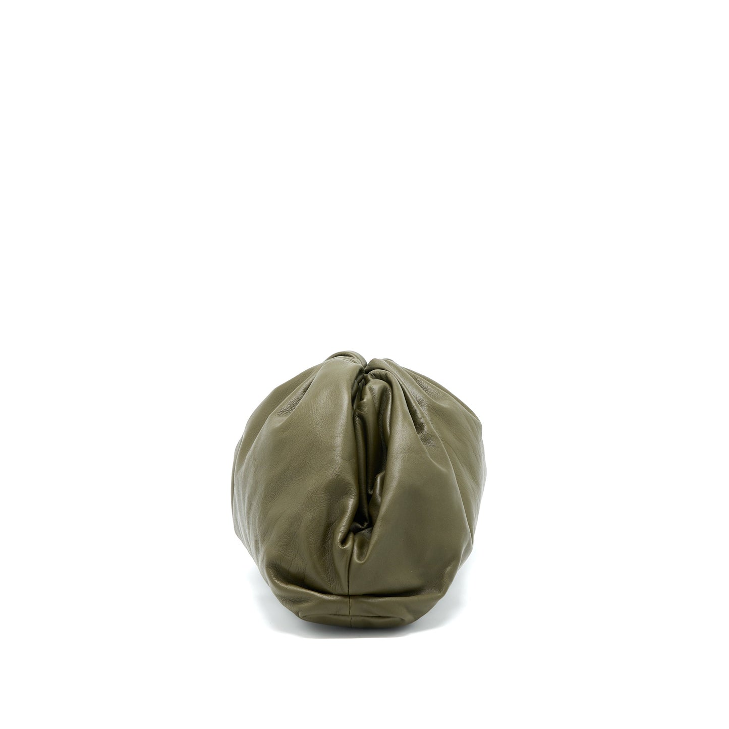 Bottega Veneta Clutch Calfskin Dark Green