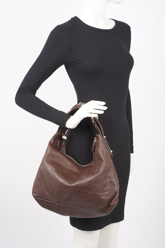 Gucci Womens One Shoulder Bag Maroon