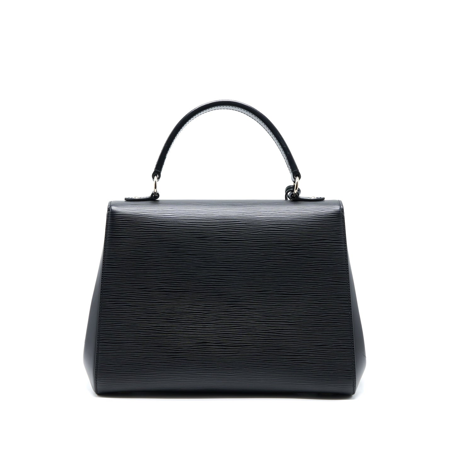 Louis Vuitton Cluny MM Epi Black SHW with Initial S.S