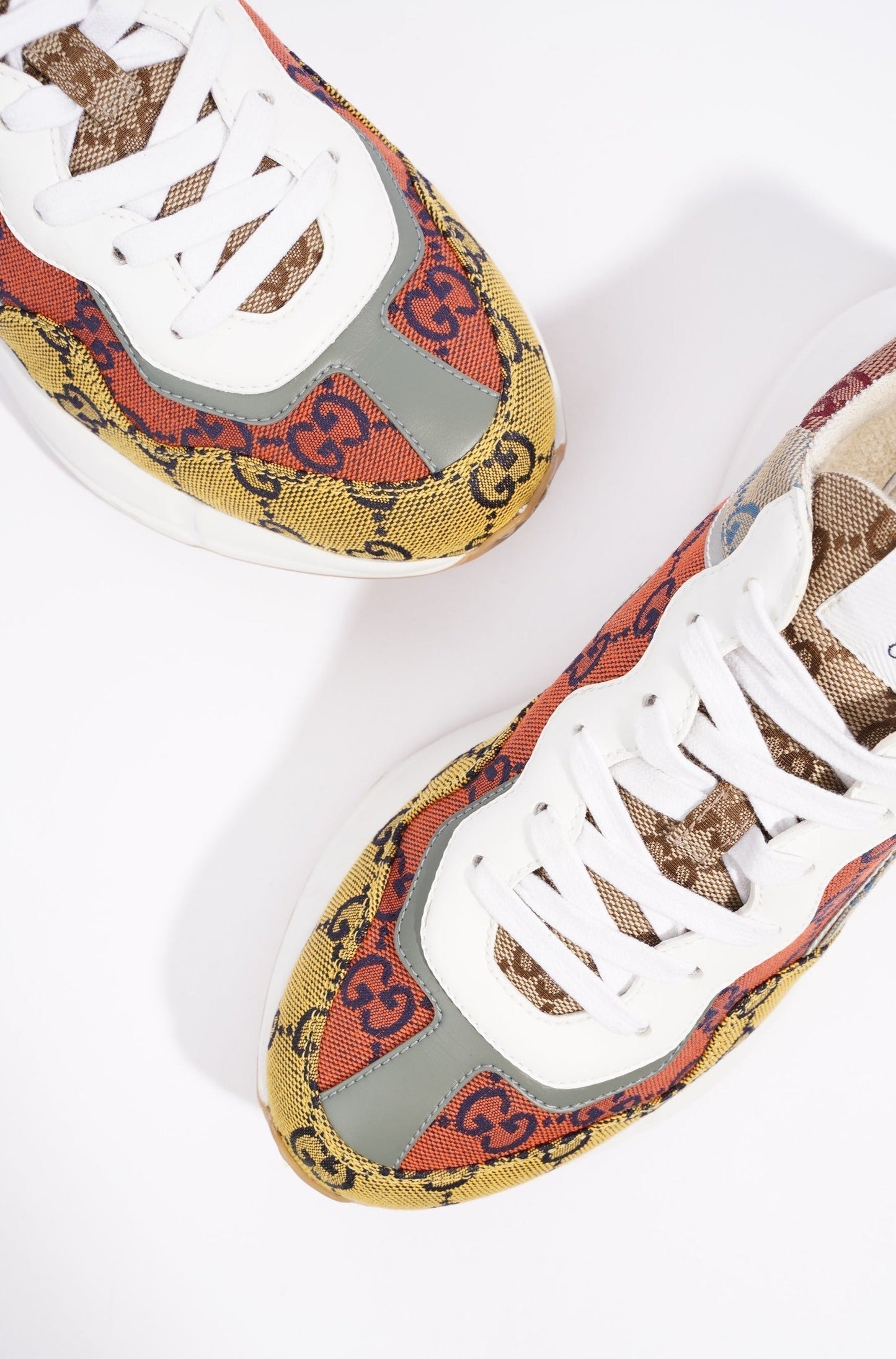 Gucci Womens Rhyton Red / Yellow / White EU 38 / UK 5