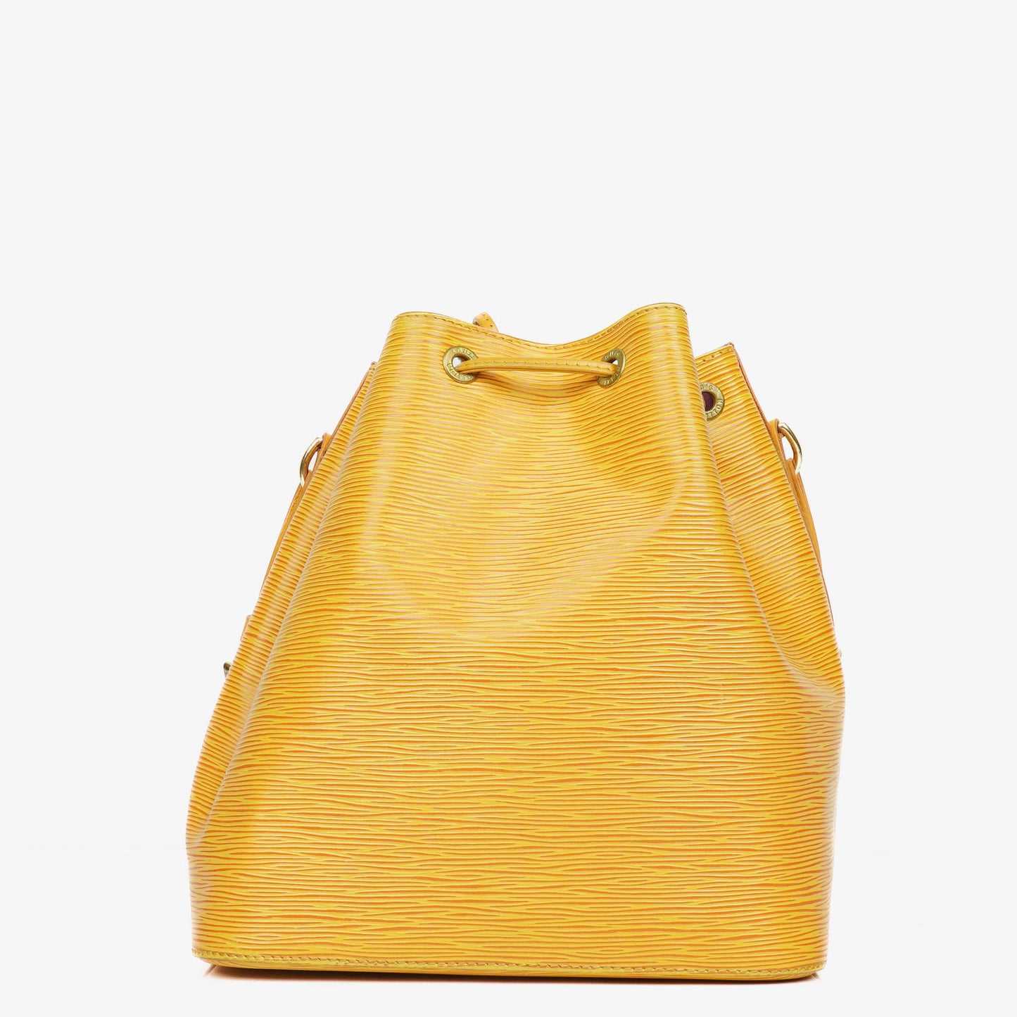 Louis Vuitton Petit Noe Yellow EPI Leather Shoulder Bag