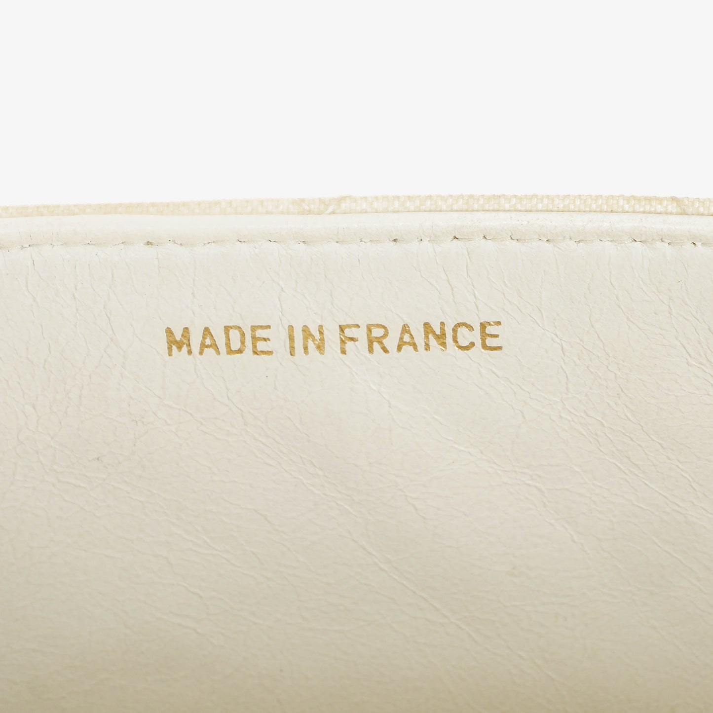 Chanel Medium Classic White Fabric Single Flap Bag With 24K Gold-Plated Hardware