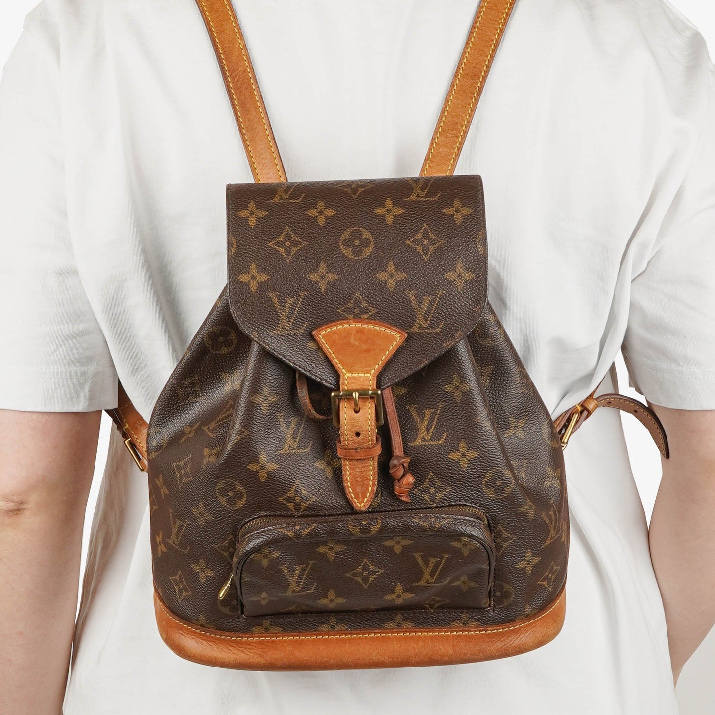 Louis Vuitton Montsouris Monogram Canvas Backpack