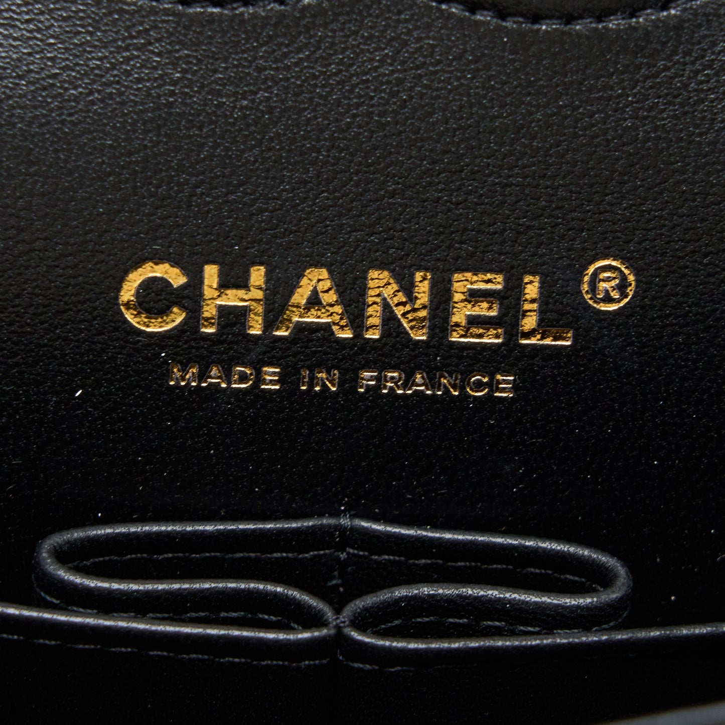 Chanel Medium Classic Flap Bag Lambskin Black R (Microchip)