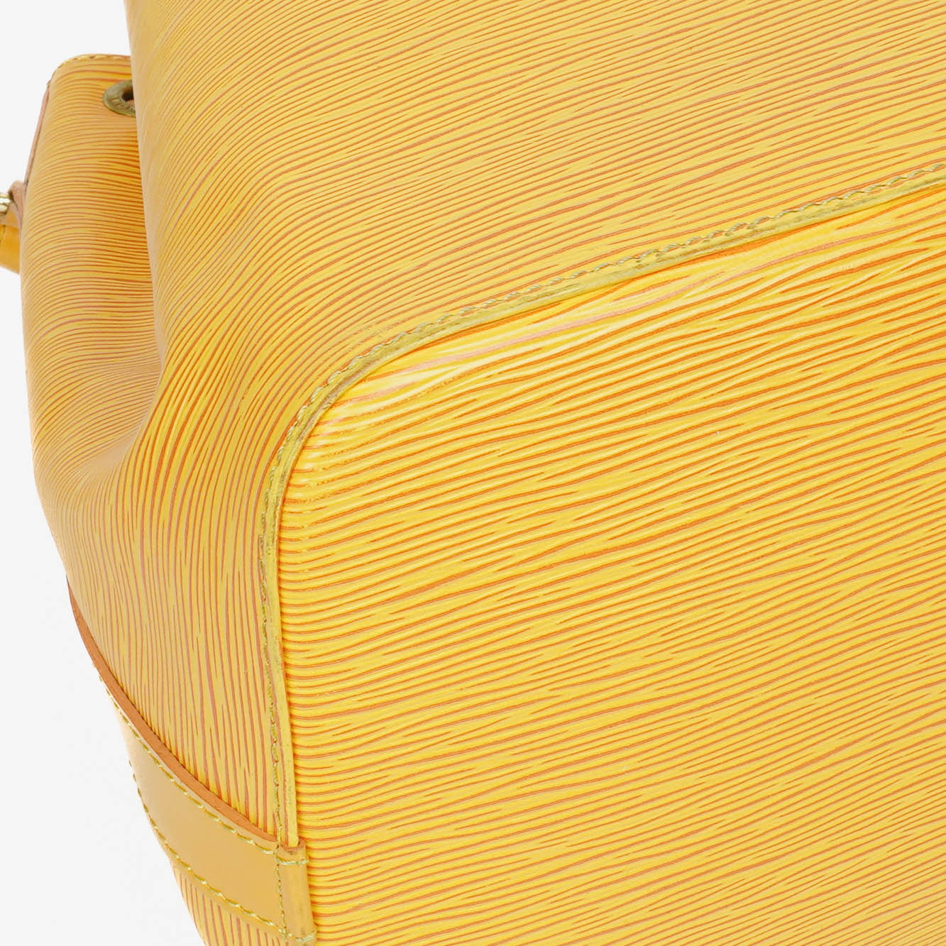 Louis Vuitton Petit Noe Yellow EPI Leather Shoulder Bag