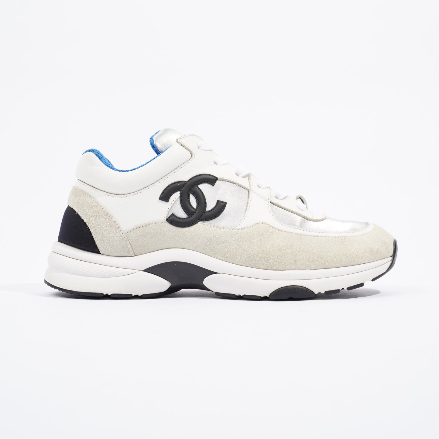 Chanel CC Runner White   Beige EU 41   UK 8