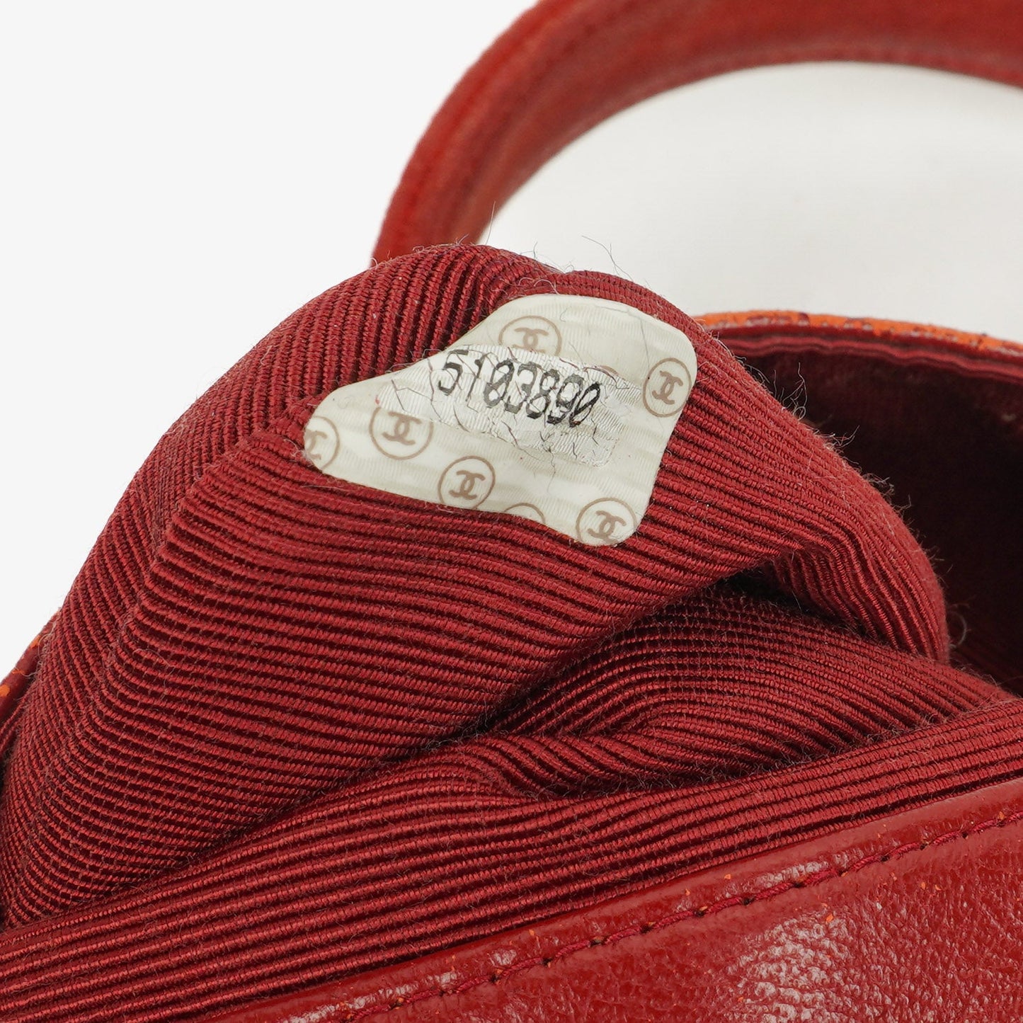 Chanel Suede Shearling Fur Red Handbag