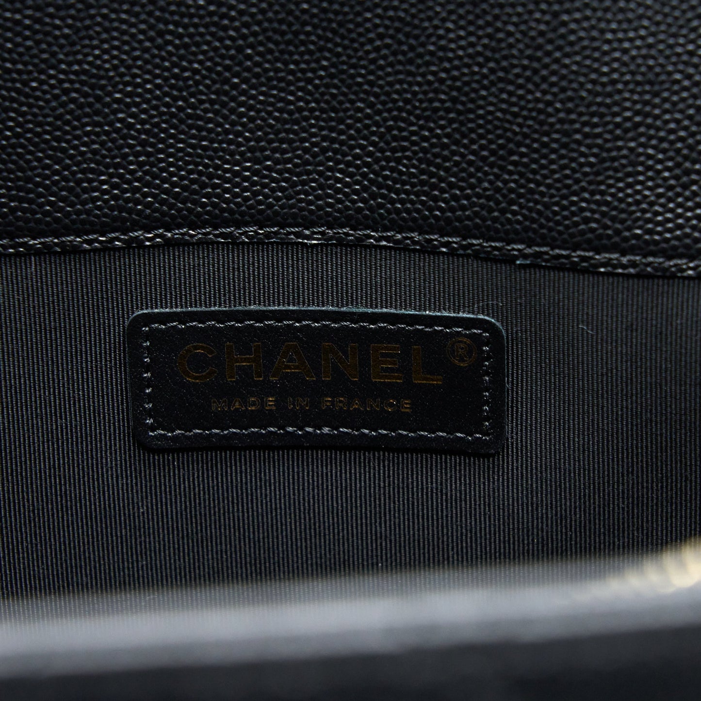 Chanel 19C Large Shopping Tote Bag Caviar Black L