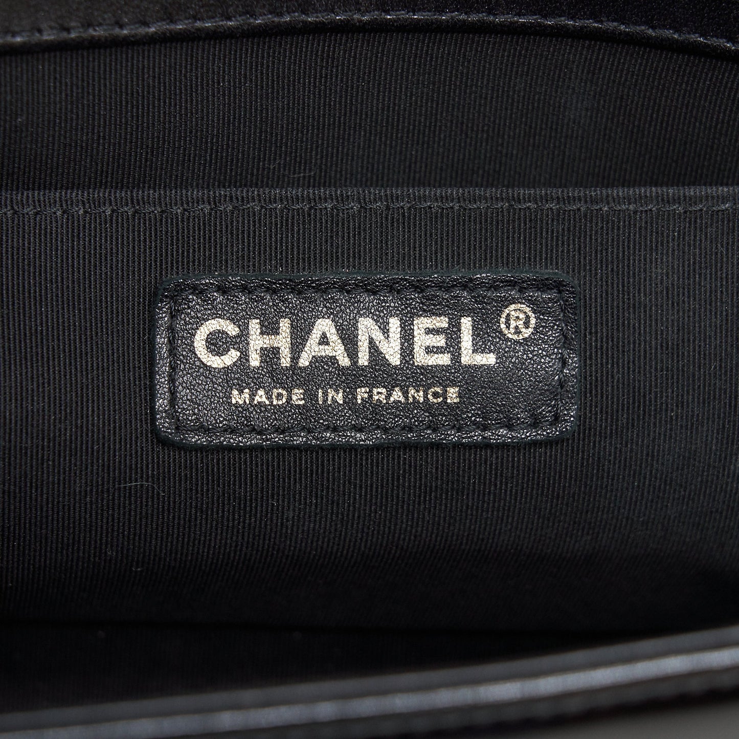 Chanel Medium Le Boy Patent Leather Black L