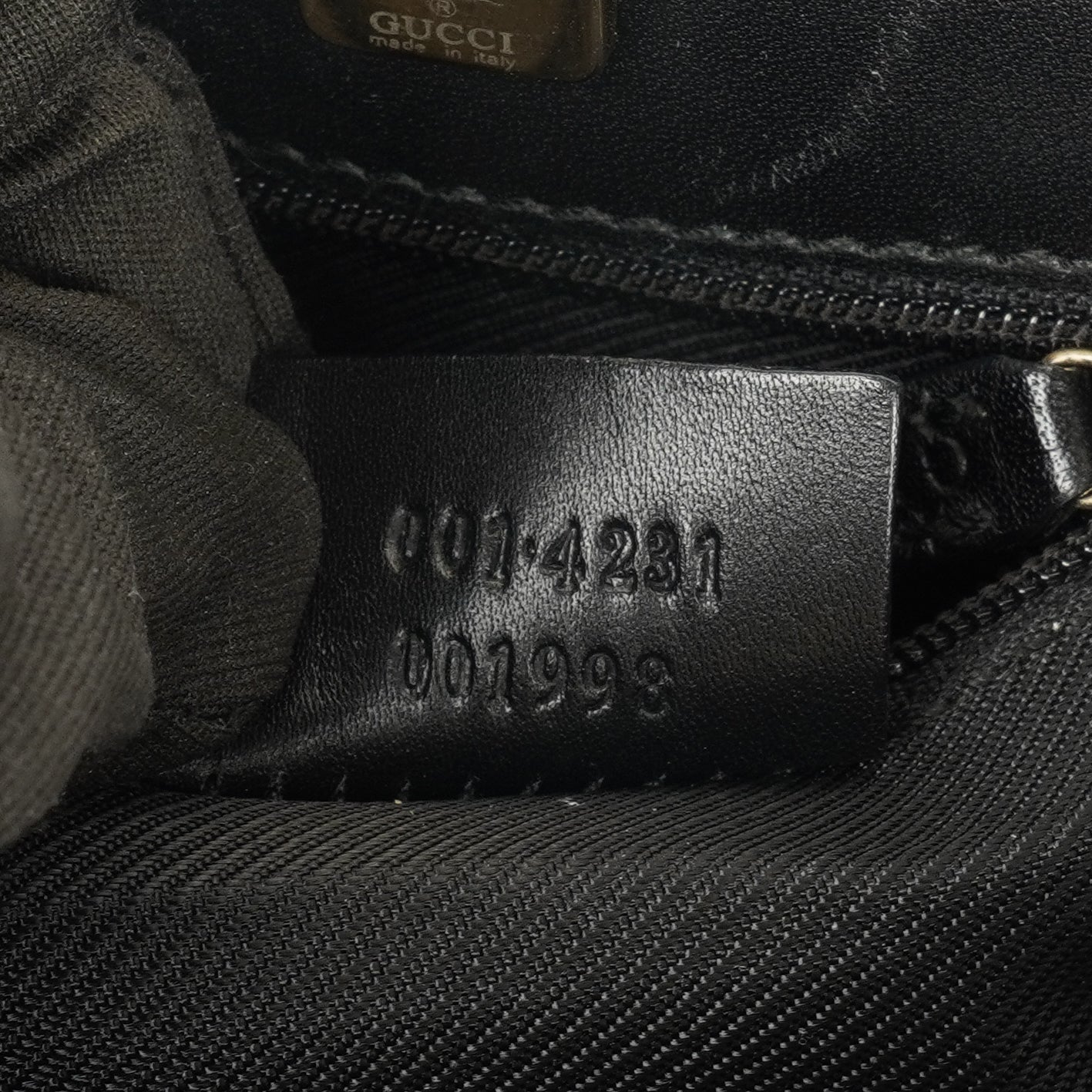 Gucci GG Canvas And Leather Shoulder Hobo Bag