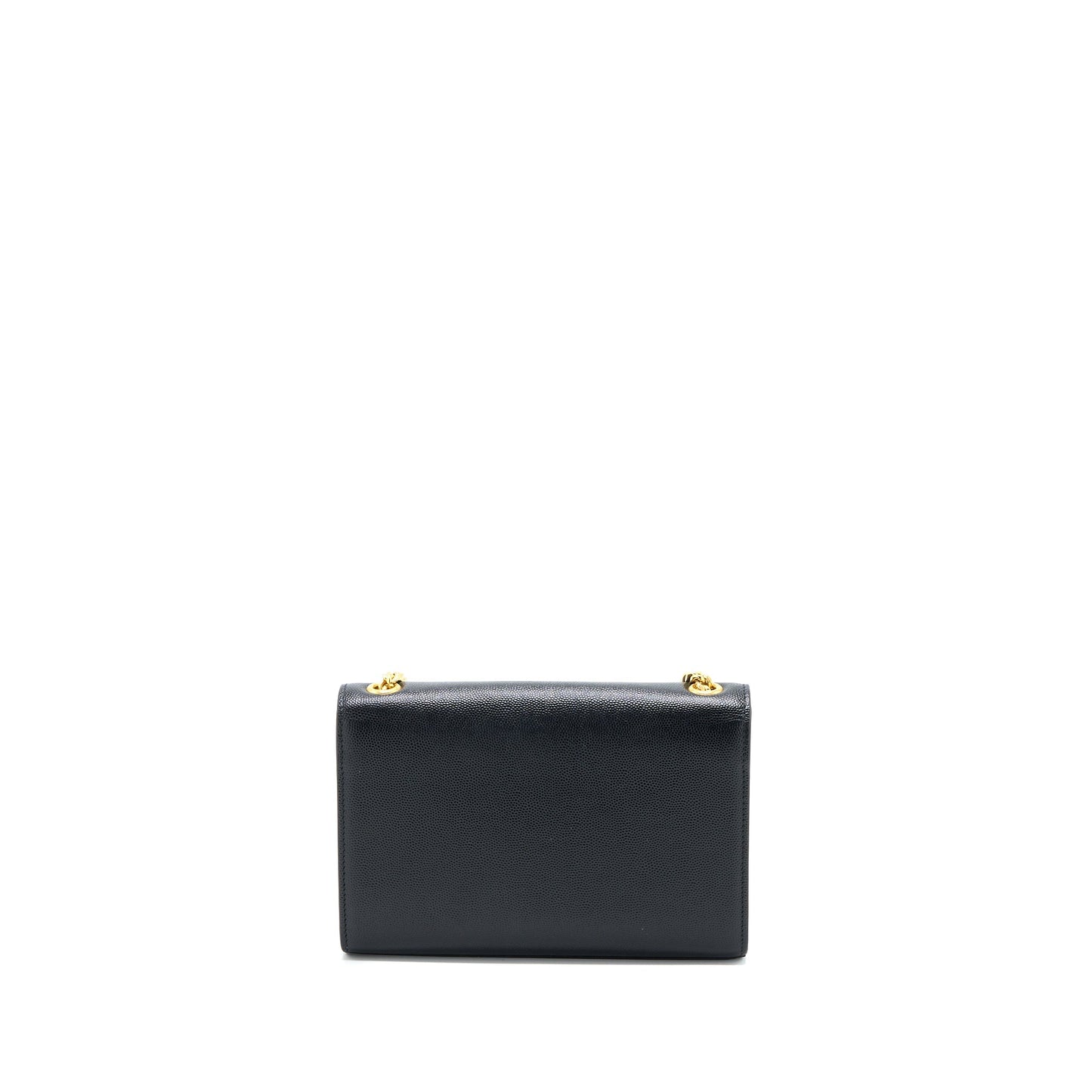 Saint Laurent Small Kate Purse Grained Calfskin Black