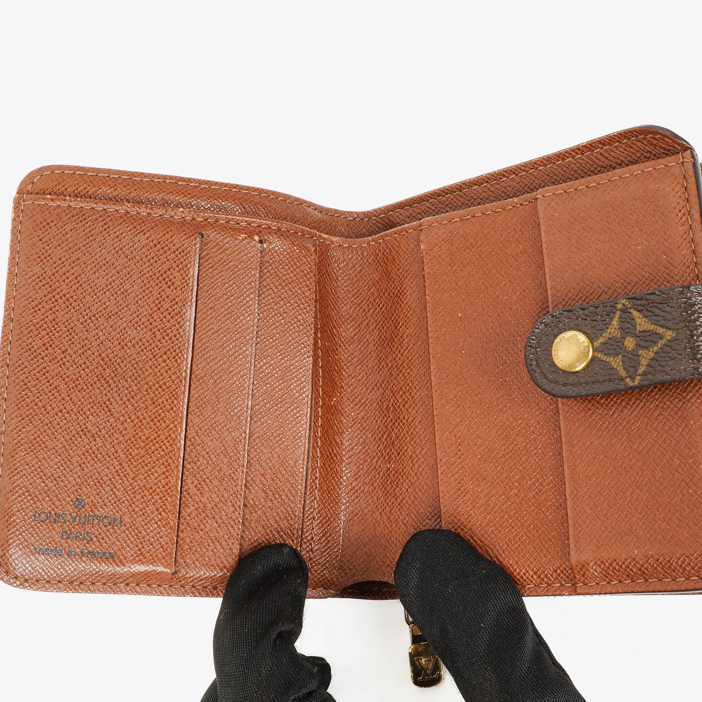 Louis Vuitton Monogram Canvas Compact Zip Wallet