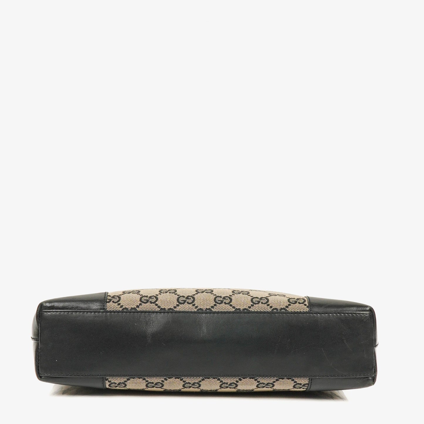 Gucci GG Canvas And Leather Shoulder Hobo Bag