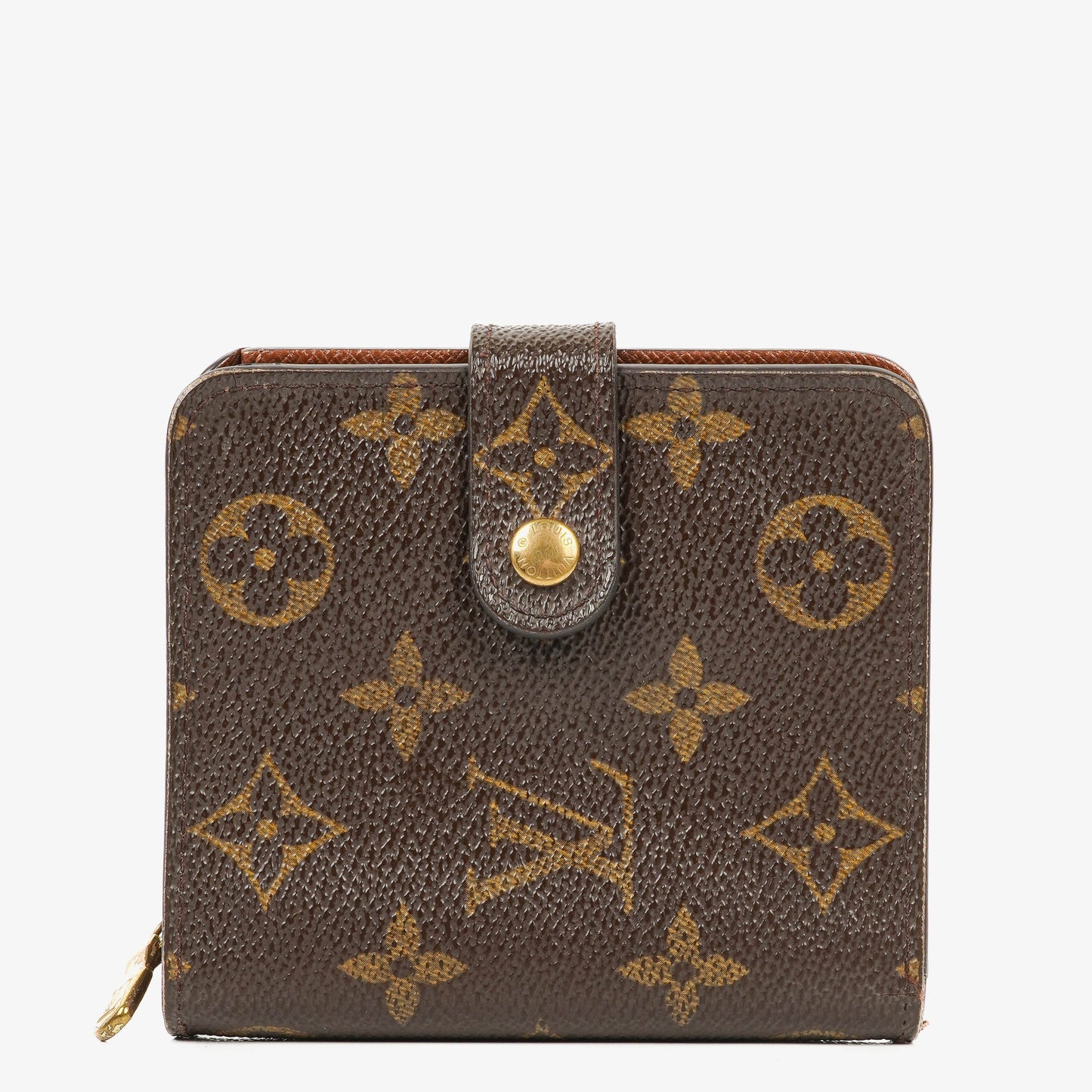 Louis Vuitton Monogram Canvas Compact Zip Wallet
