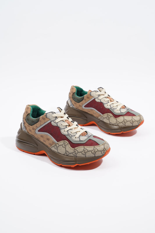 Gucci Womens Rhyton Sneaker Multi Colour EU 36.5 / UK 3.5