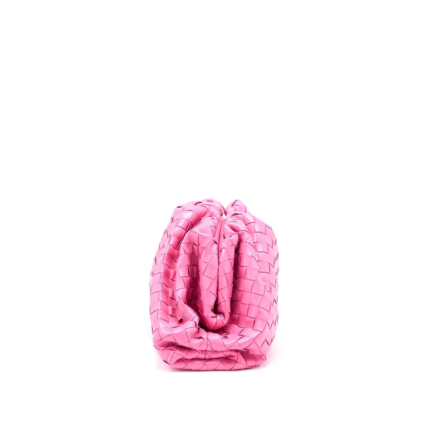 Bottega Veneta Clutch Interccato Pink