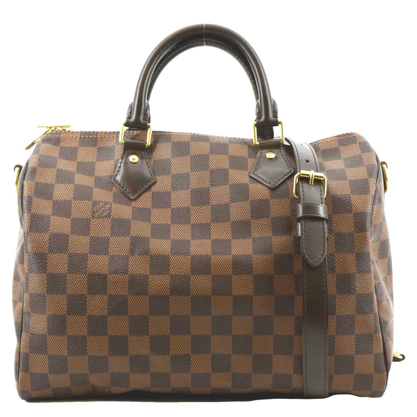 LOUIS VUITTON  30 Bandouliere Damier Ebene Shoulder Bag Brown