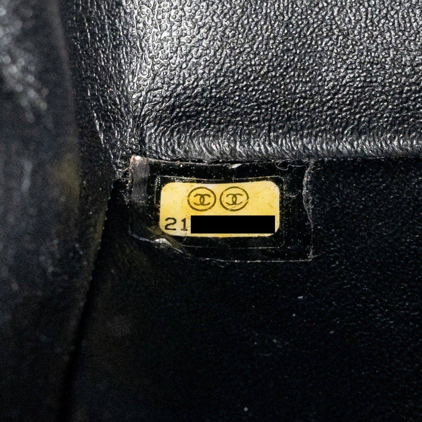 Chanel Mini Rectangular Flap Bag Chevron Lambskin Black