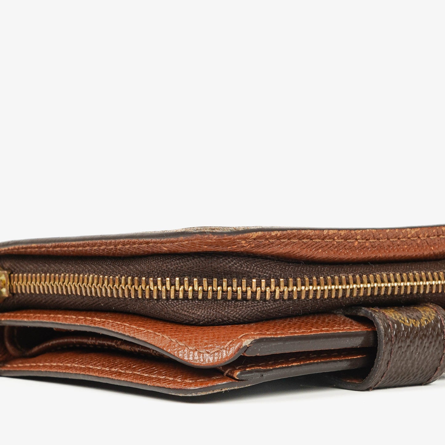 Louis Vuitton Monogram Canvas Compact Zip Wallet