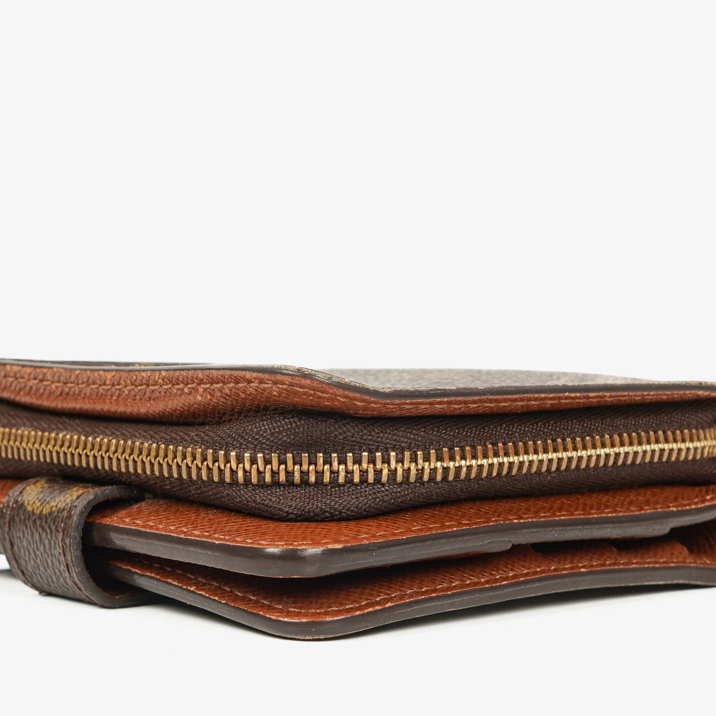 Louis Vuitton Monogram Canvas Compact Zip Wallet