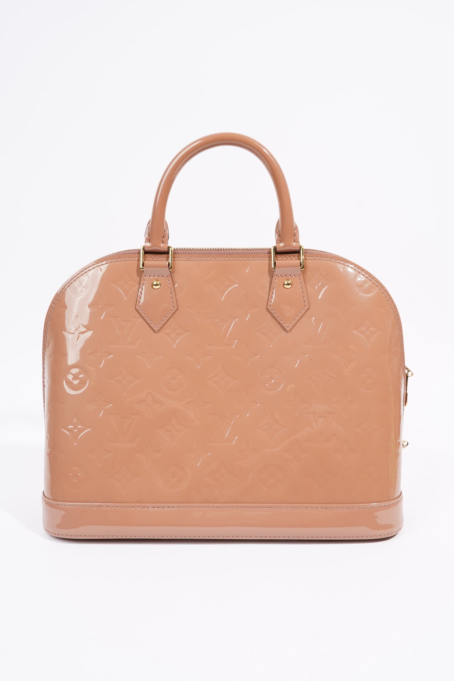 Louis Vuitton Alma Bag Nude Vernis PM