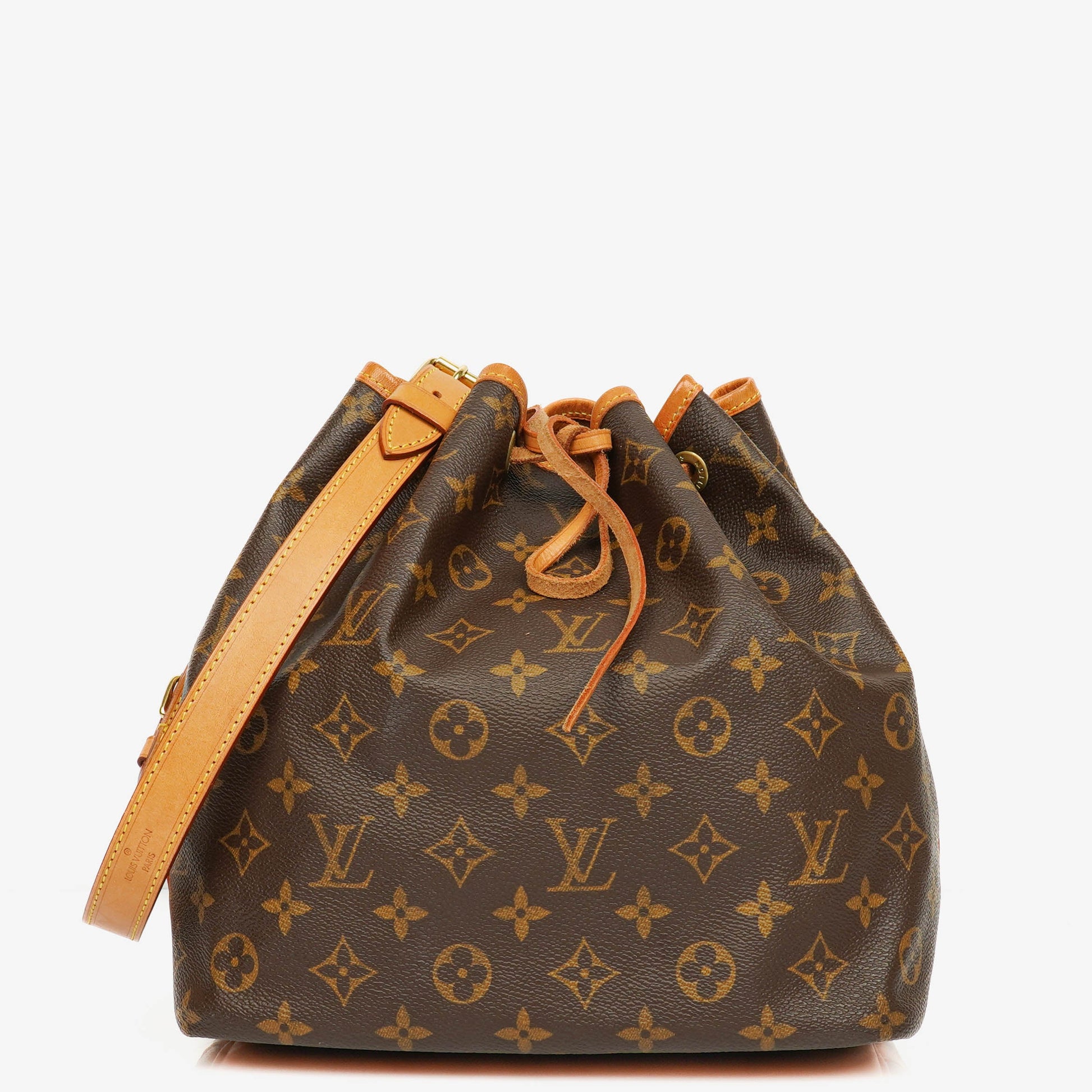 Louis Vuitton Petit Noe Monogram Canvas Shoulder Bag