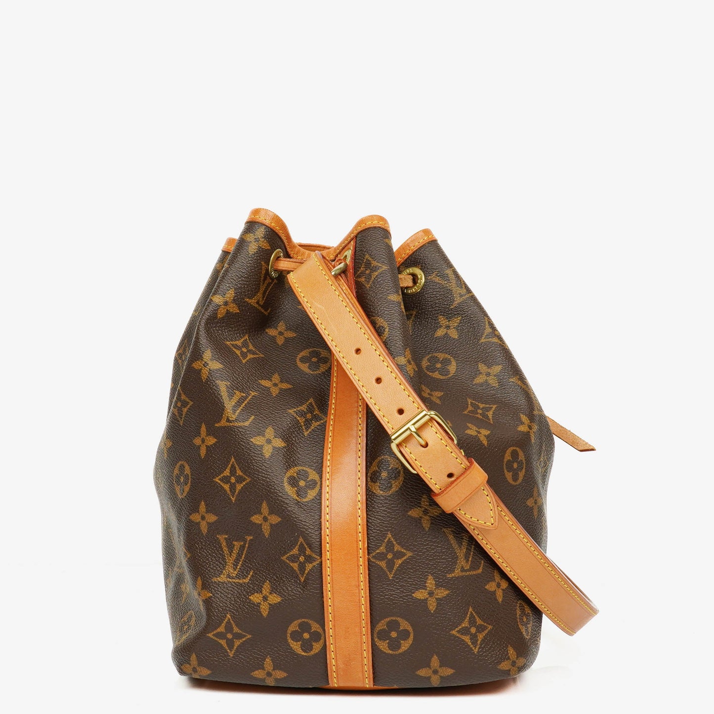 Louis Vuitton Petit Noe Monogram Canvas Shoulder Bag