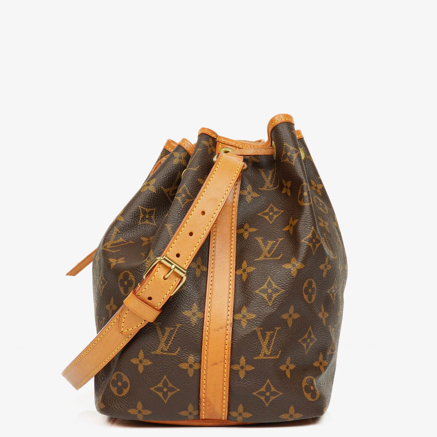 Louis Vuitton Petit Noe Monogram Canvas Shoulder Bag