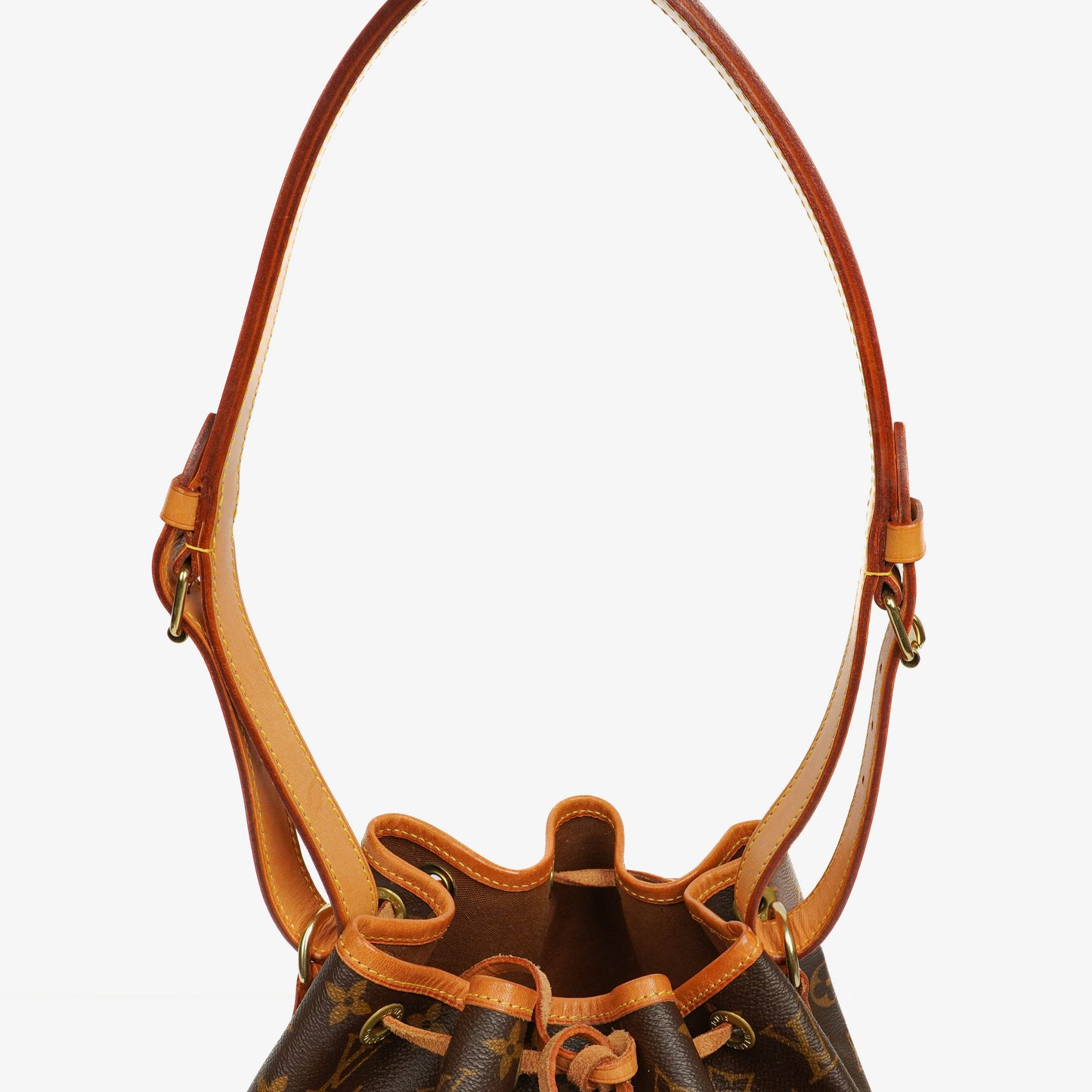 Louis Vuitton Petit Noe Monogram Canvas Shoulder Bag
