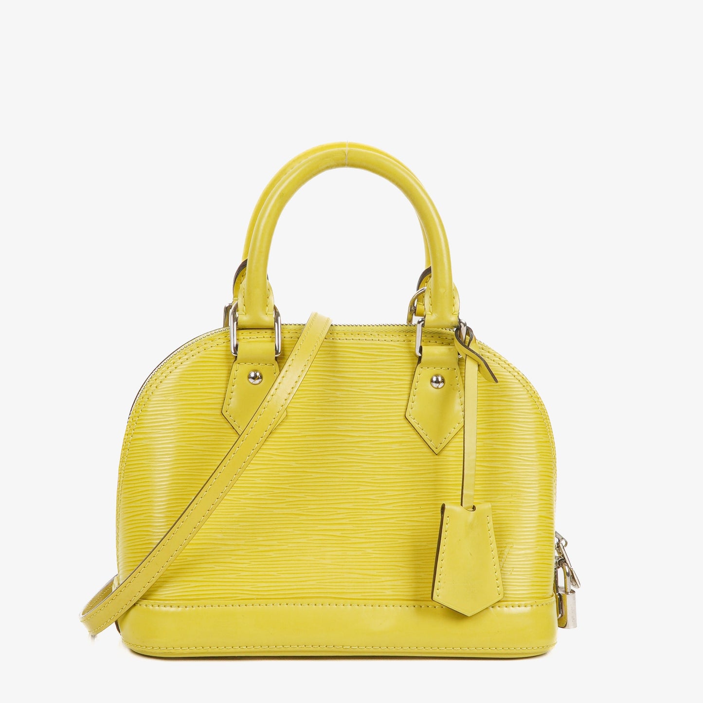 Louis Vuitton Alma BB Pistache EPI Leather Bag
