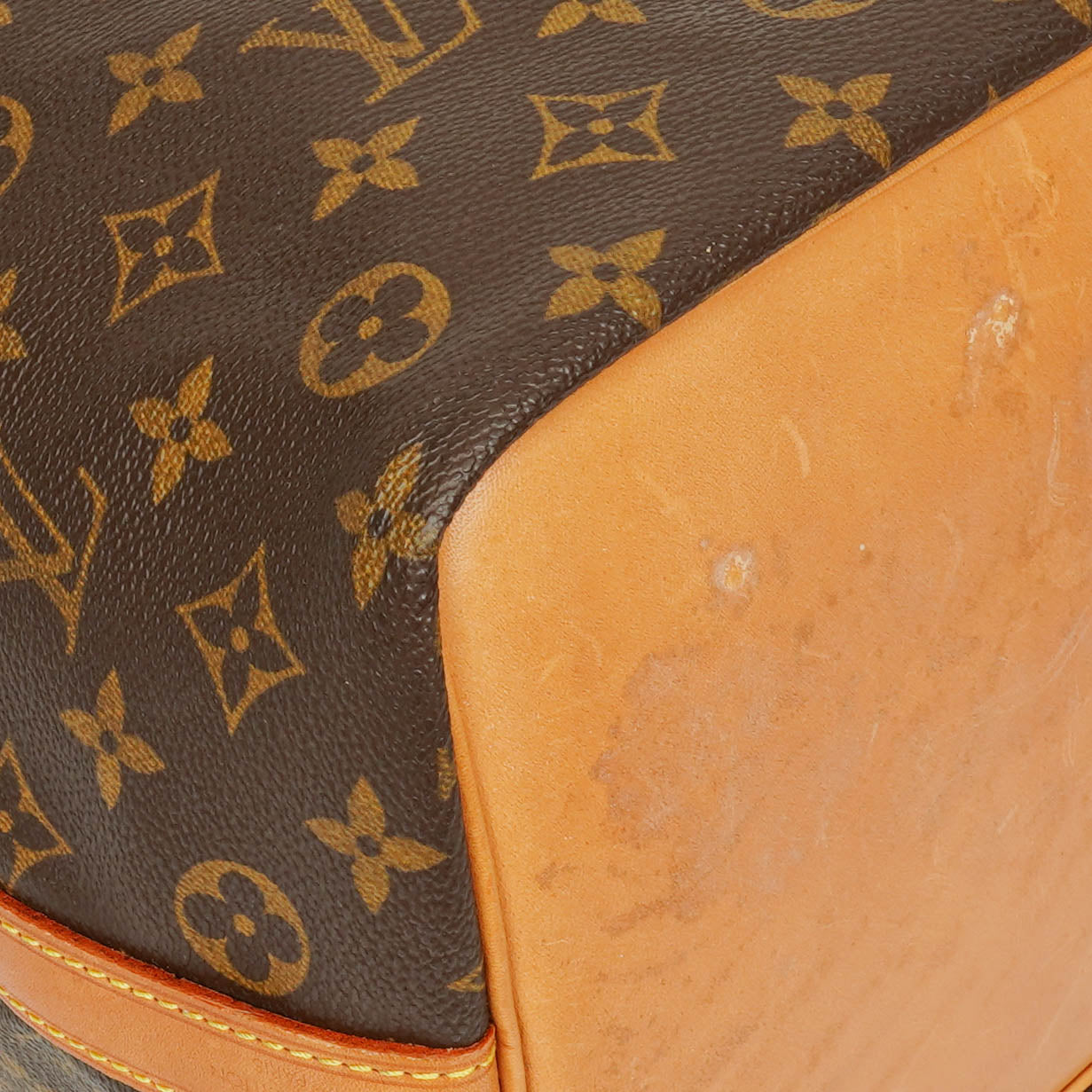 Louis Vuitton Petit Noe Monogram Canvas Shoulder Bag