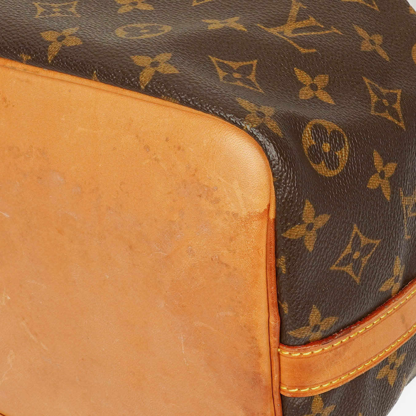 Louis Vuitton Petit Noe Monogram Canvas Shoulder Bag