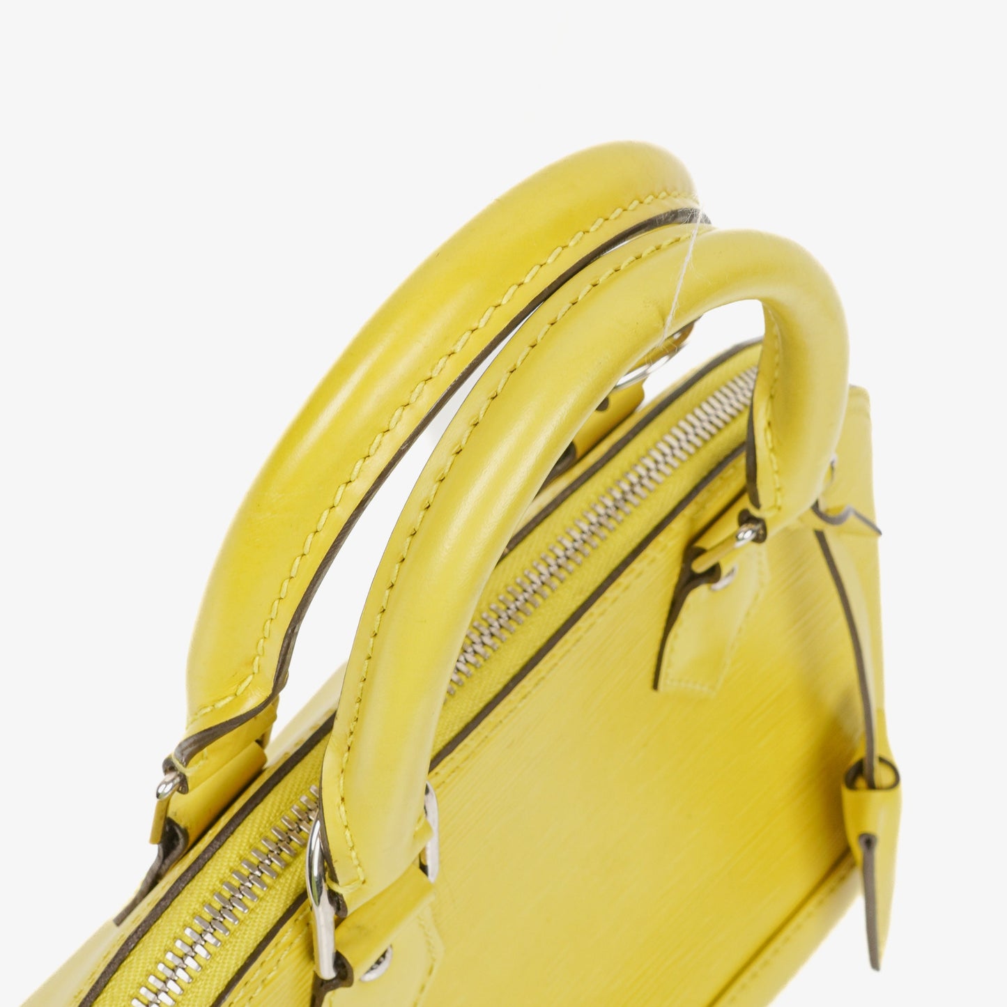Louis Vuitton Alma BB Pistache EPI Leather Bag