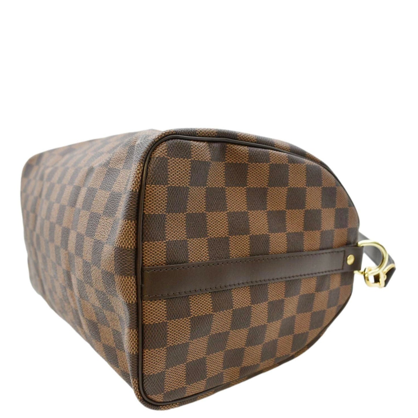 LOUIS VUITTON  30 Bandouliere Damier Ebene Satchel Bag Brown