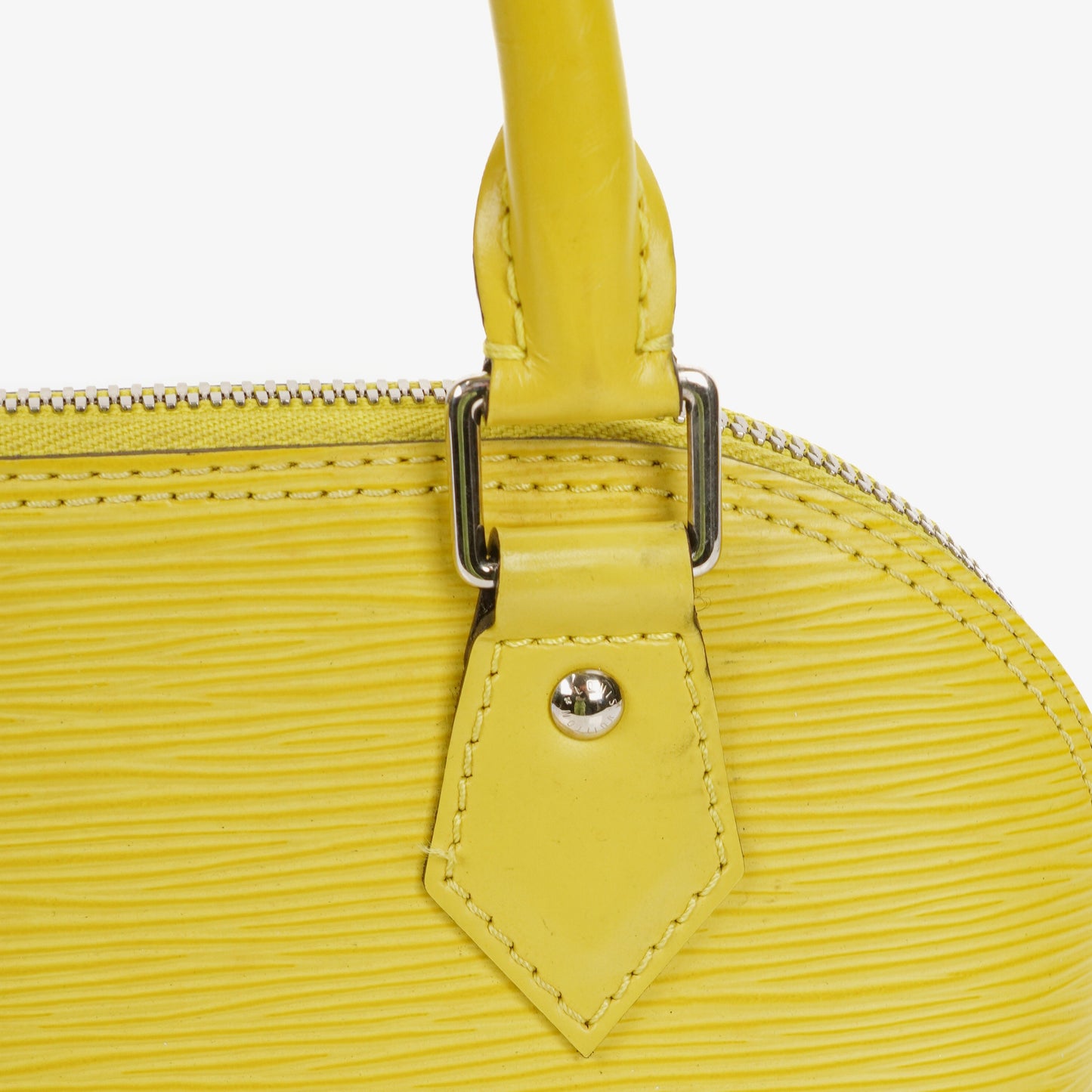 Louis Vuitton Alma BB Pistache EPI Leather Bag