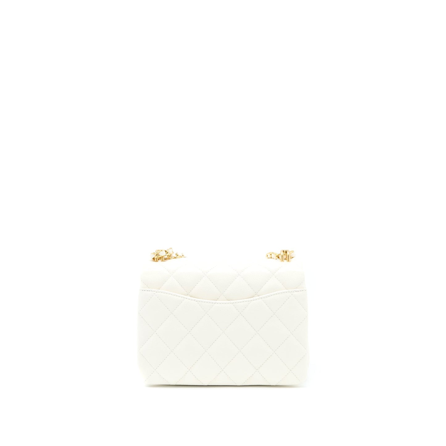 Chanel 22K Coco First Caviar White  (Microchip)