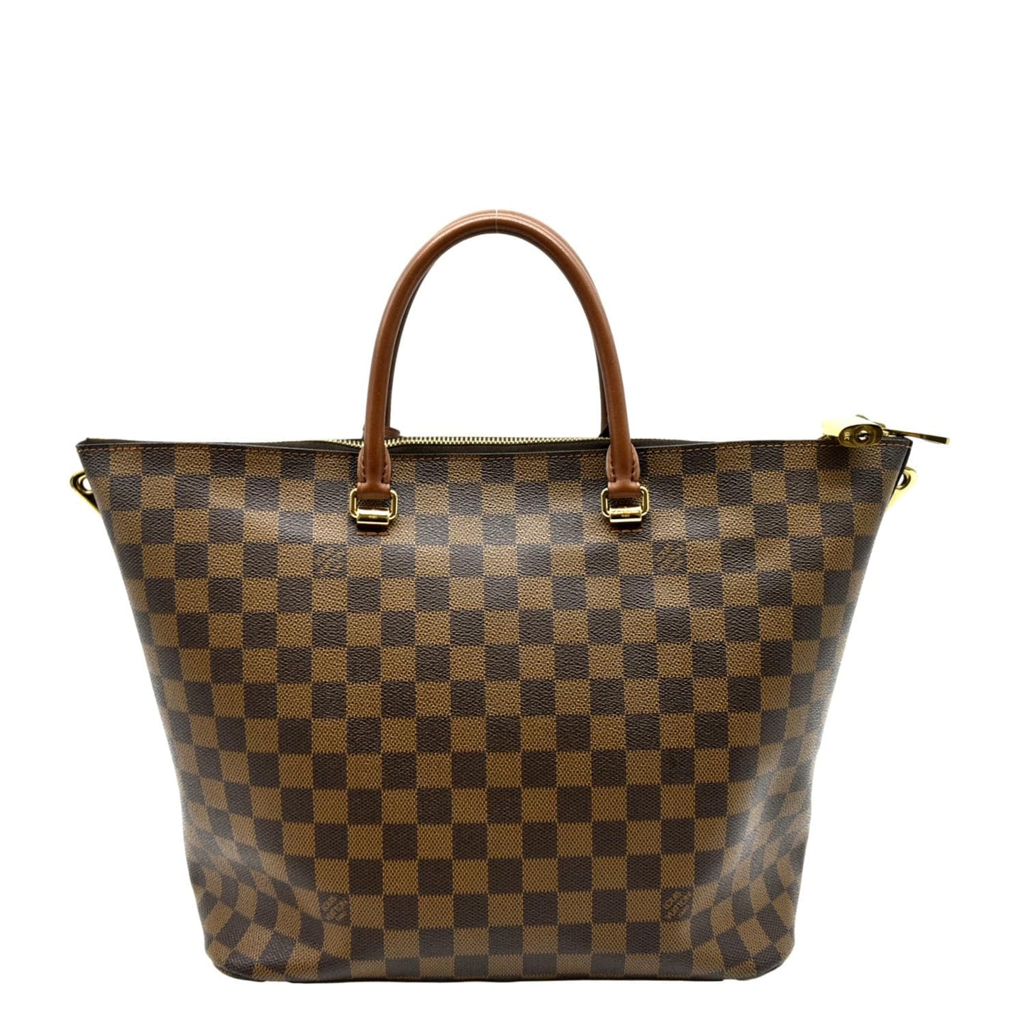 LOUIS VUITTON Belmont Damier Ebene Shoulder Bag Brown