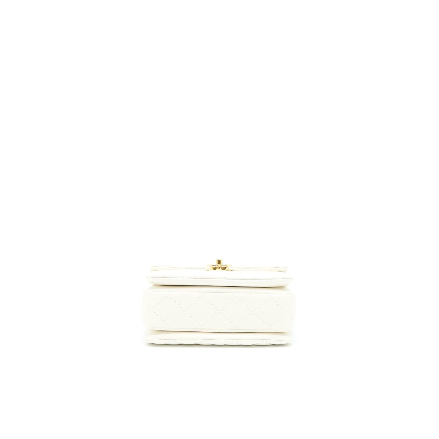 Chanel 22K Coco First Caviar White  (Microchip)