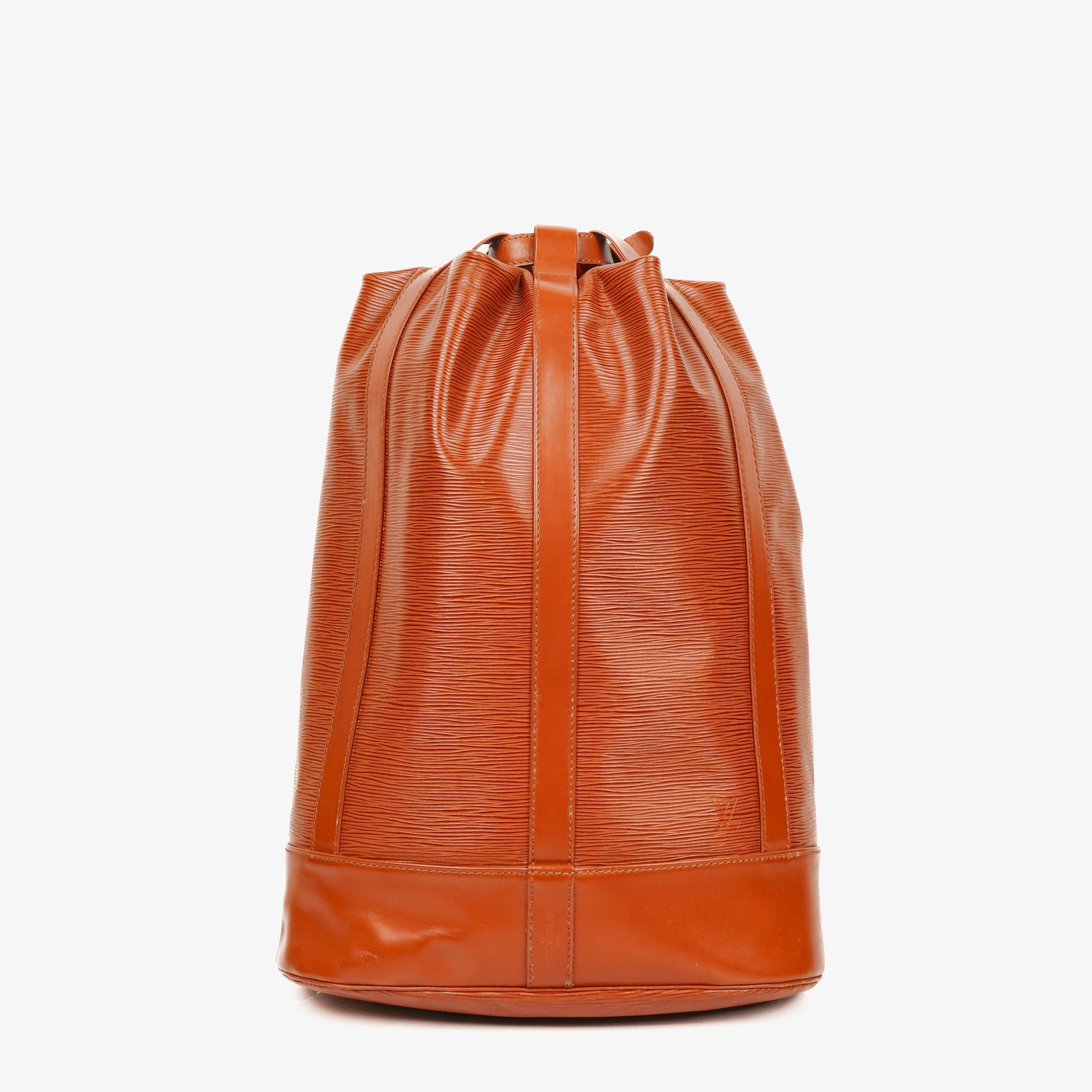 Louis Vuitton Randonnee GM EPI Leather Brown Backpack