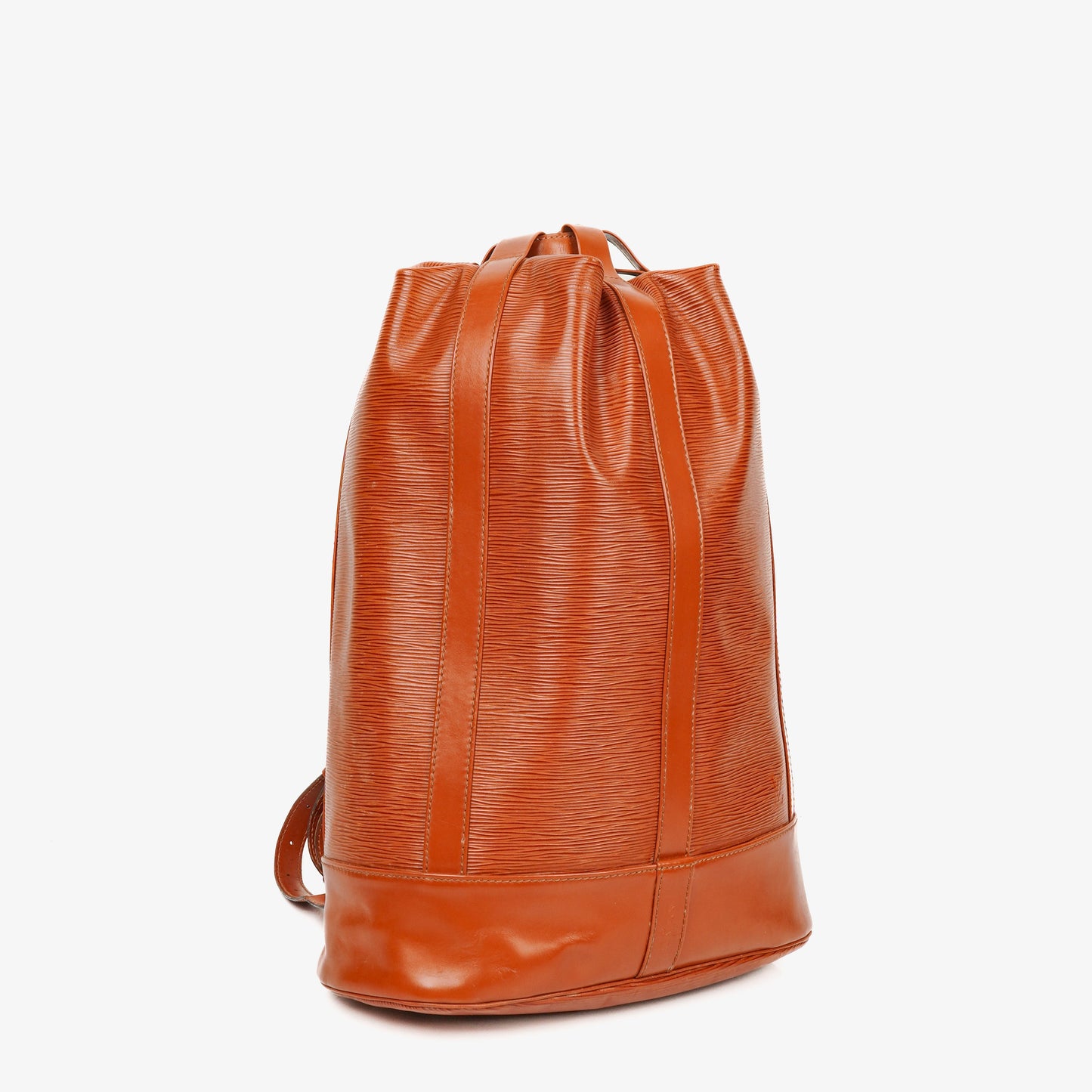 Louis Vuitton Randonnee GM EPI Leather Brown Backpack