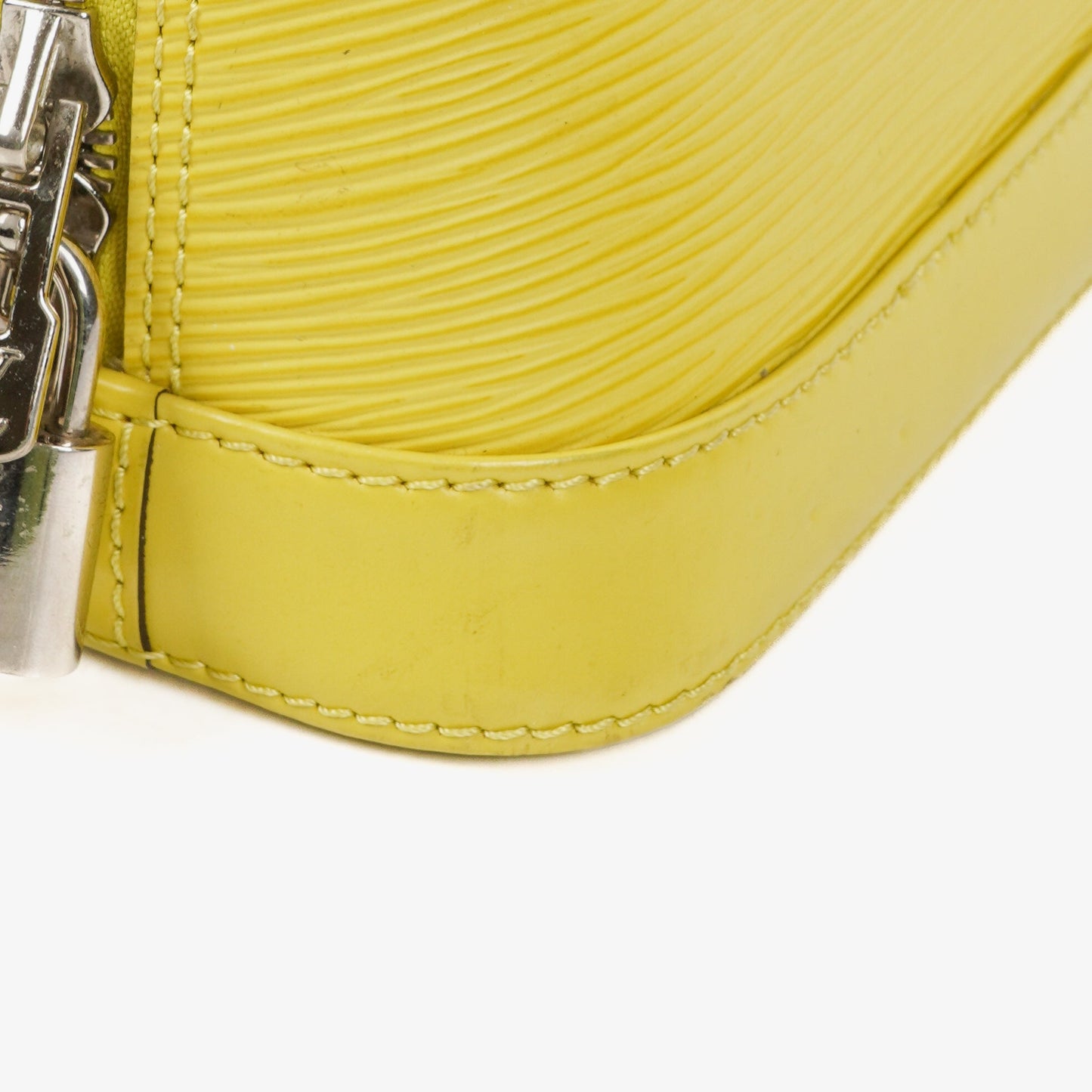 Louis Vuitton Alma BB Pistache EPI Leather Bag