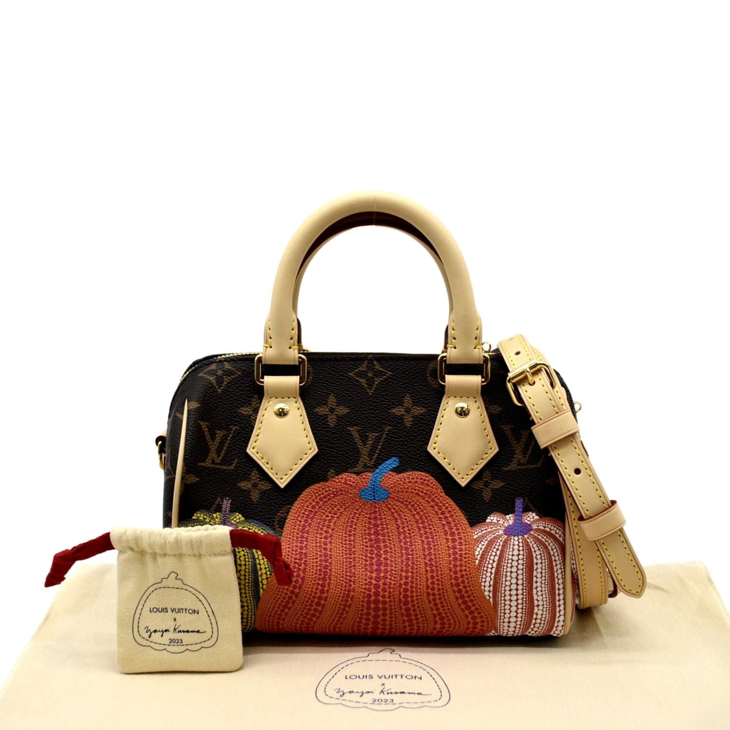 LOUIS VUITTON LV x YK  Bandouliere 20 Monogram Canvas Shoulder Bag Multicolor