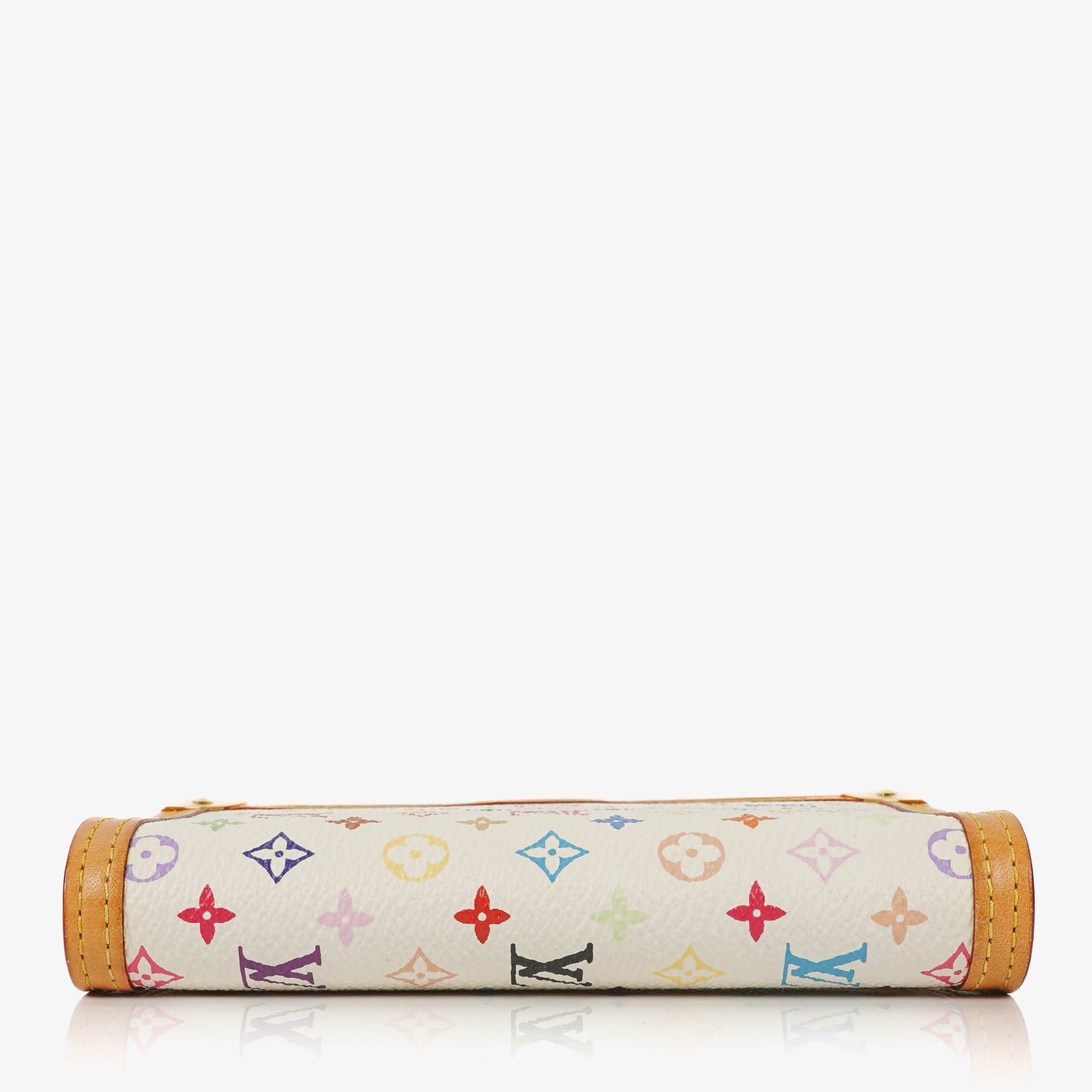 Louis Vuitton x Takashi Murakami White Monogram Multicolore Small Agenda/Notebook Cover