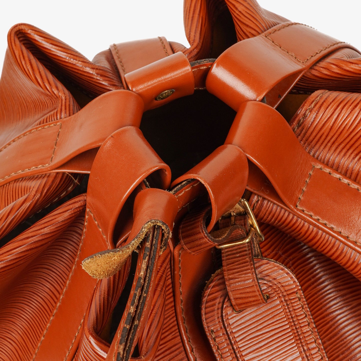 Louis Vuitton Randonnee GM EPI Leather Brown Backpack