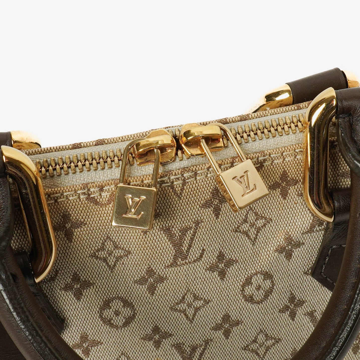 Louis Vuitton Monogram Mini Lin Alma Long Handbag