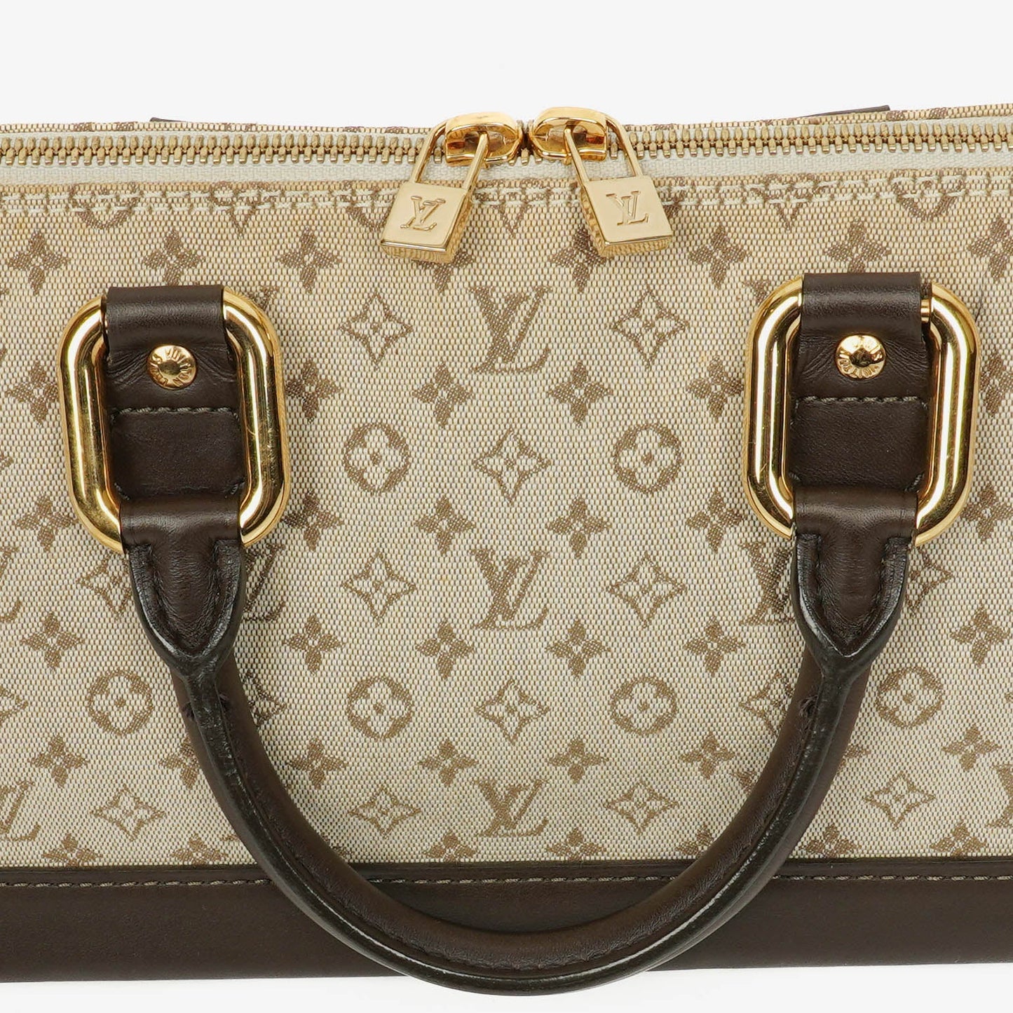 Louis Vuitton Monogram Mini Lin Alma Long Handbag