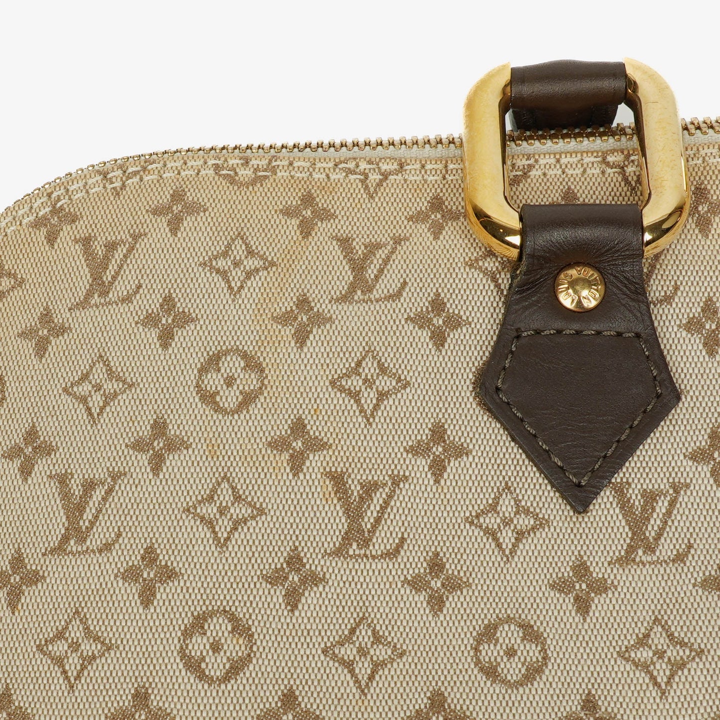 Louis Vuitton Monogram Mini Lin Alma Long Handbag