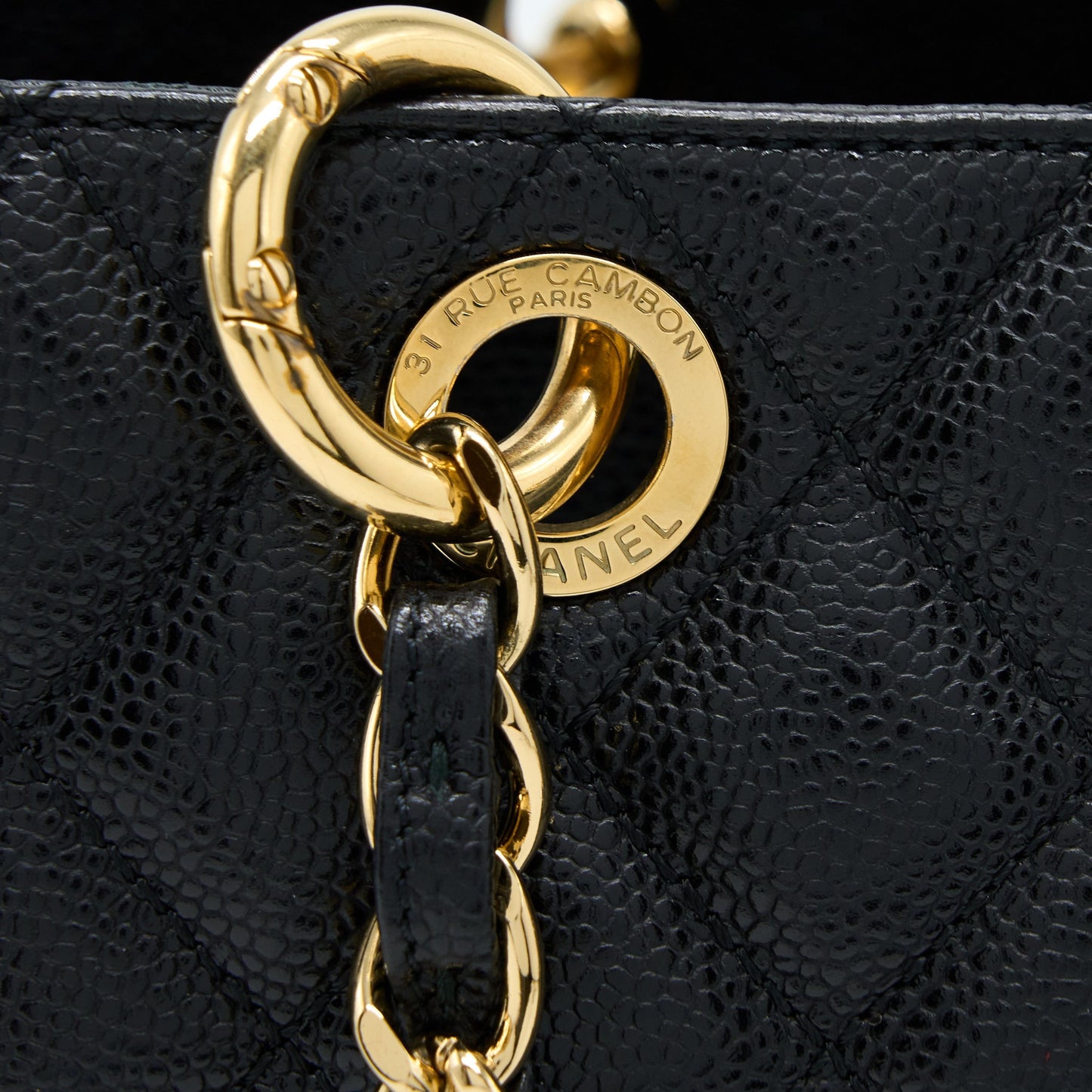 Chanel Grand Shopping Tote / GST Caviar Black