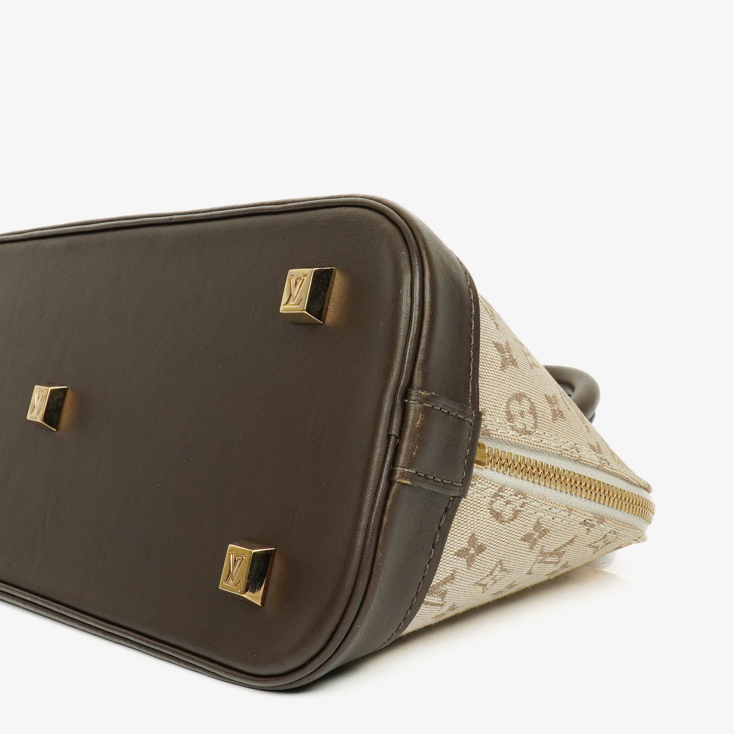Louis Vuitton Monogram Mini Lin Alma Long Handbag